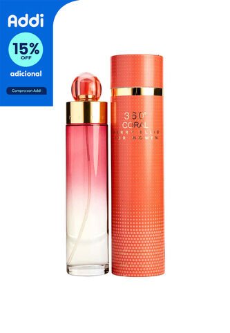 Perfume 360 Coral De Perry Ellis Para Mujer 200 Ml Perry Ellis