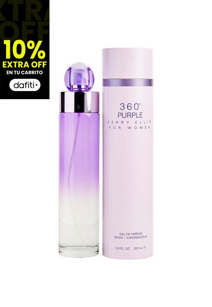 Perfume 360 Purple De Perry Ellis Para Mujer 200 Ml