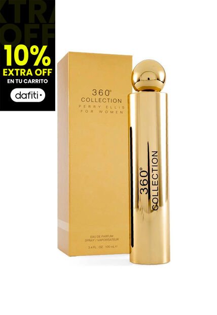 Perfume 360 Grados Collection De Perry Ellis Para Mujer 100 Ml