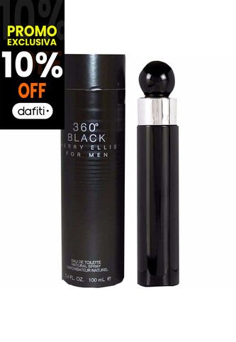 Perfume 360 Black De Perry Ellis Para Hombre 200 Ml Perry Ellis