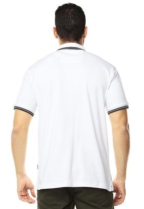 Camiseta Polo Blanca Perry Ellis