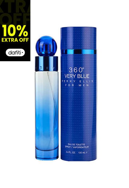 Perfume 360 Very Blue De Perry Ellis Para Hombre 100 Ml