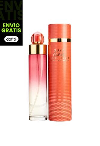 Perfume 360 Coral De Perry Ellis Para Mujer 200 Ml Perry Ellis