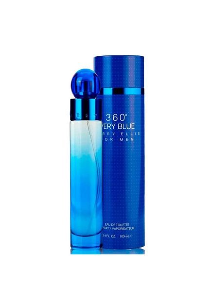 Perfume 360 Grados Very Blue De Perry Ellis Para Hombre 100 Ml