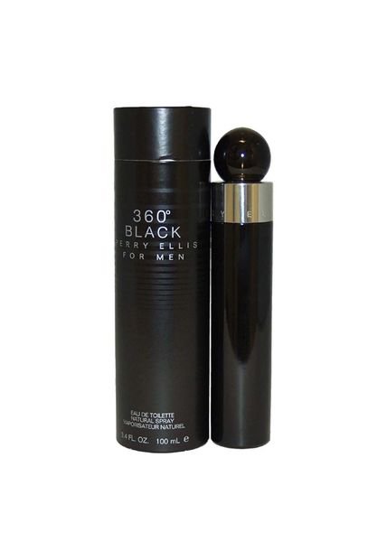 Perfume 360 Grados Black De Perry Ellis Para Hombre 100 Ml