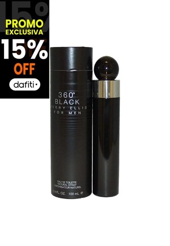 Perfume 360 Black De Perry Ellis Para Hombre 100 Ml Perry Ellis