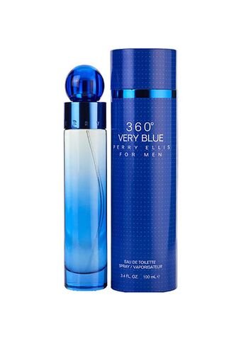 Perfume 360 Very Blue De Perry Ellis Para Hombre 100 Ml Perry Ellis