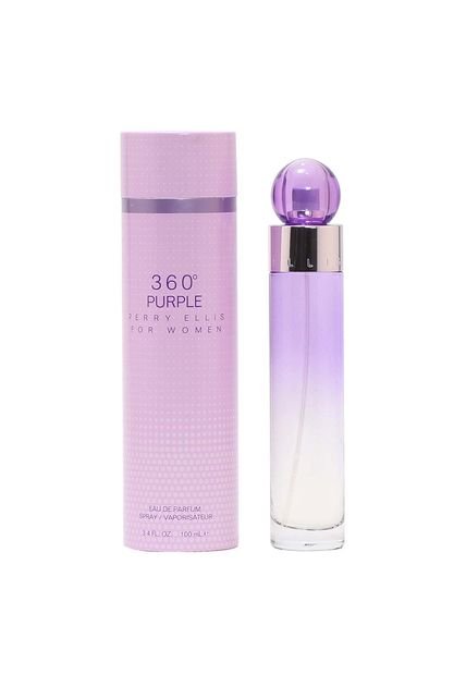 Perfume 360 Grados Purple De Perry Ellis Para Mujer 100 Ml