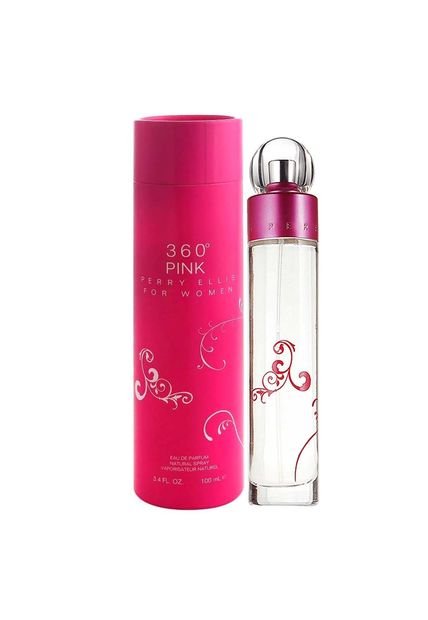Perfume 360 Grados Pink De Perry Ellis Para Mujer 100 Ml