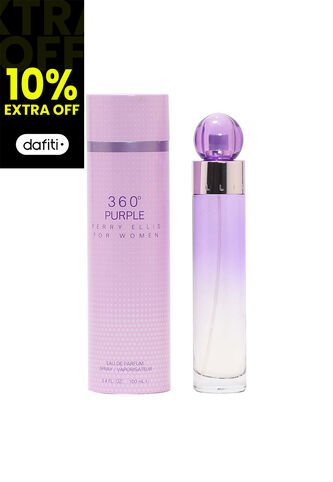 Perfume 360 Grados Purple De Perry Ellis Para Mujer 100 Ml Perry Ellis