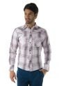 Camisa Pier Nine Blanco-Gris-Rojo de Pier Nine