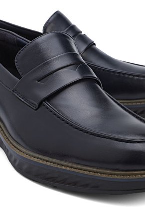 Zapato Casual Mocasín Marca Pierre Cardín Color Azul PC8663-C