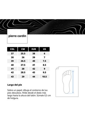 Zapatos Casual Marca Pierre Cardín Color Azul/Marrón PC8661-B