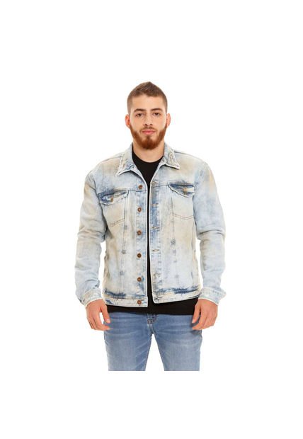 PILATOS Chaqueta Denim Para Hombre Pilatos