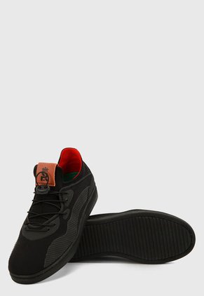 Tenis Lifestyle Negro-Rojo Pino Restrepo