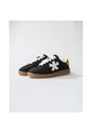 Tenis Pisos Para Hombre Flat Negro Rex Mostaza Tiza de Pisos