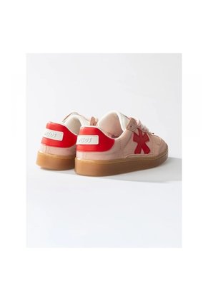 Tenis Pisos Para Mujer Flat Beiked Miercoles De Rosa Mujer