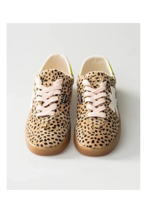 Tenis Pisos Para Mujer Sierra Print Limon Tiza
