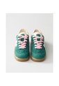 Tenis Pisos Para Mujer Flat Turquesa Mostaza Tiza de Pisos