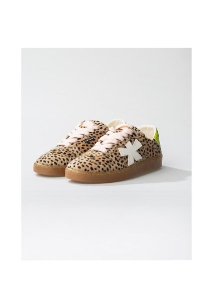 Tenis Pisos Para Mujer Flat Print Limon Tiza