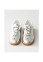 Tenis Pisos Para Hombre Flat Silver Tiza de Pisos