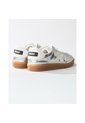 Tenis Pisos Para Hombre Flat Silver Tiza de Pisos