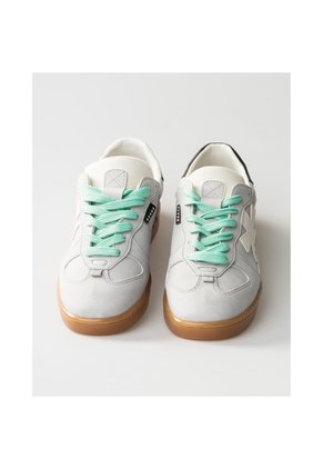 Tenis Pisos Para Hombre Flat Ice Negro Tiza