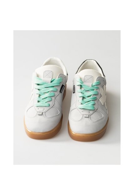 Tenis Pisos Para Hombre Flat Ice Negro Tiza