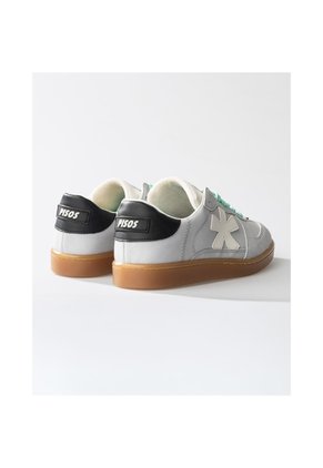 Tenis Pisos Para Hombre Flat Ice Negro Tiza