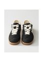 Tenis Pisos Para Hombre Flat Negro Rex Mostaza Tiza de Pisos