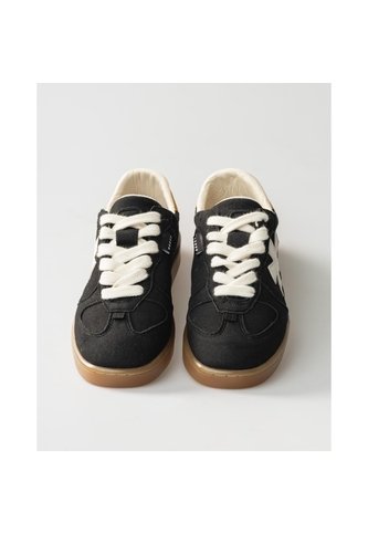 Tenis Pisos Para Hombre Flat Negro Rex Mostaza Tiza Pisos