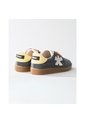 Tenis Pisos Para Mujer Flat Gris Mouse Amarillo Tiza de Pisos
