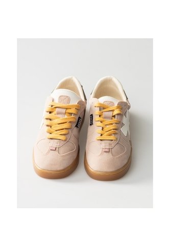Tenis Pisos Para Mujer Flat Rosa Palido Oliva Tiza Pisos