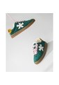 Tenis Pisos Para Mujer Flat Turquesa Mostaza Tiza de Pisos