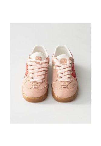 Tenis Pisos Para Mujer Flat Palo Rosa Rojo X Pisos