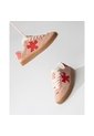 Tenis Pisos Para Mujer Flat Palo Rosa Rojo X de Pisos