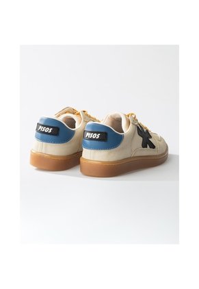 Tenis Pisos Para Hombre Flat Lecherita Indigo Negro