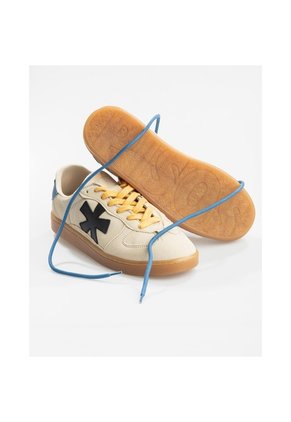 Tenis Pisos Para Hombre Flat Lecherita Indigo Negro