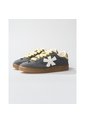Tenis Pisos Para Hombre Flat Gris Mouse Amarillo Tiza de Pisos