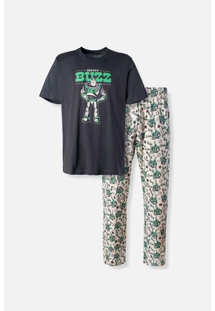 Pijama De Toy Story Con Pantalon Largo Para Hombre L