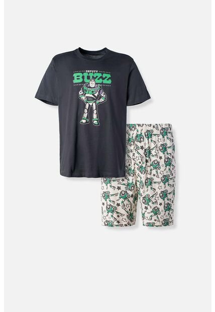 Pijama De Toy Story Con Pantalon Corto Para Hombre XL