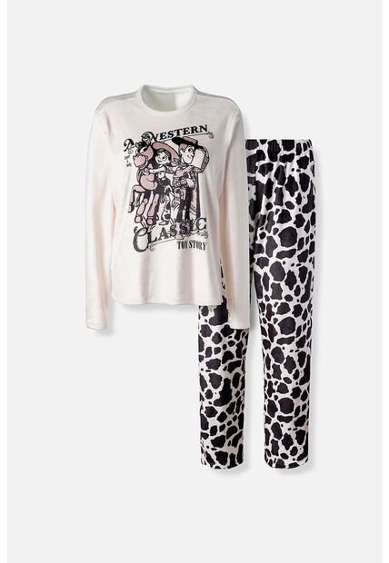 Pijama De Toy Story Con Pantalon Largo Para Mujer L
