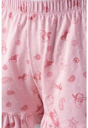 Pijama De Toy Story Con Pantalon Corto Para Mujer M