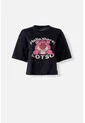 Camiseta De Lotso Boxy Fit Para Mujer M de PIXAR