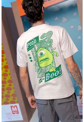 Camiseta De Mike Wazowski Regular Fit Para Hombre S