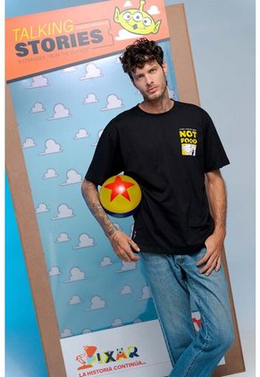 Camiseta De Bruce Oversized Fit Para Hombre M