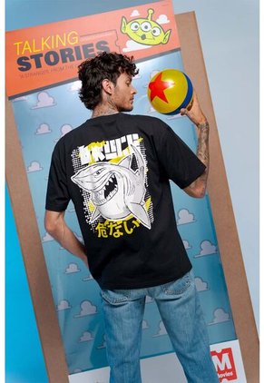 Camiseta De Bruce Oversized Fit Para Hombre M