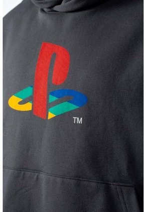 Buzo De Play Station Cerrado Gris Para Hombre XS