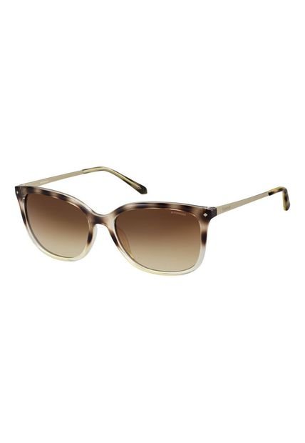Gafas Polaroid Policarbonato Havana Mujer