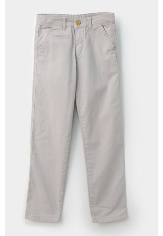 Pantalón Para Niño En Algodón Color Gris POLITO